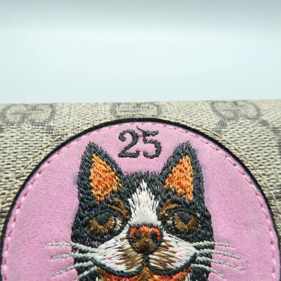 GUCCI Brown Canvas Wallet 326-021025 - Picture 9 of 12